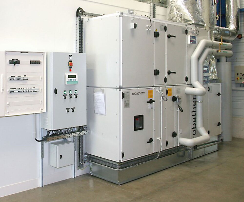 One of the main areas of focus in France: Air handling technology for clean rooms. One of the main areas of focus in France: Air handling technology for clean rooms.