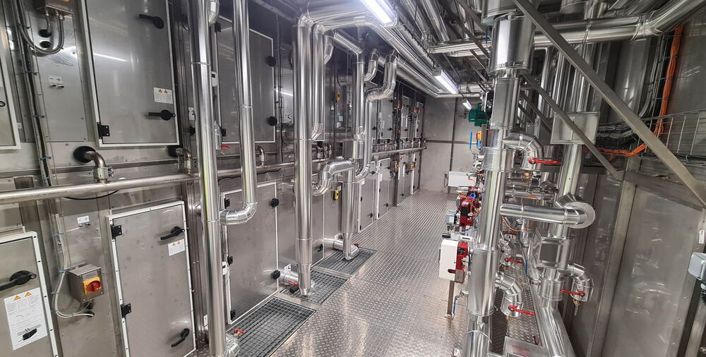 robatherm in Stainless Steel: This AHU was built for a French food producer. robatherm in Stainless Steel: This AHU was built for a French food producer.